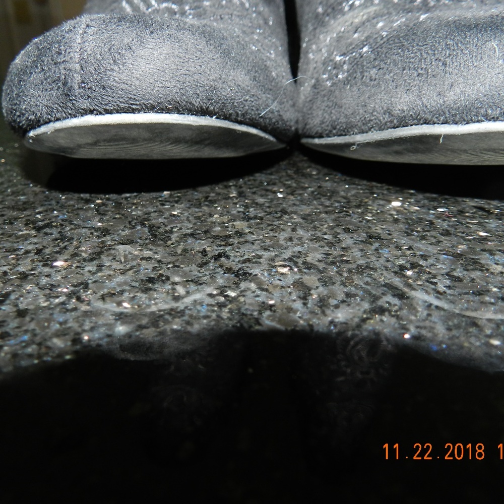 Andrew Geller Black Suede Patterned Boot - image 4